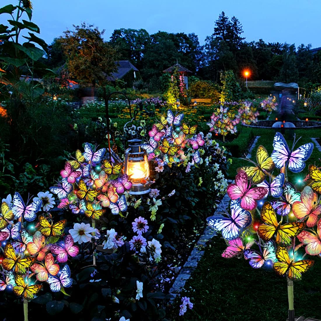 Last Day 49% OFF 🦋Solar Outdoor Butterfly Lights💐