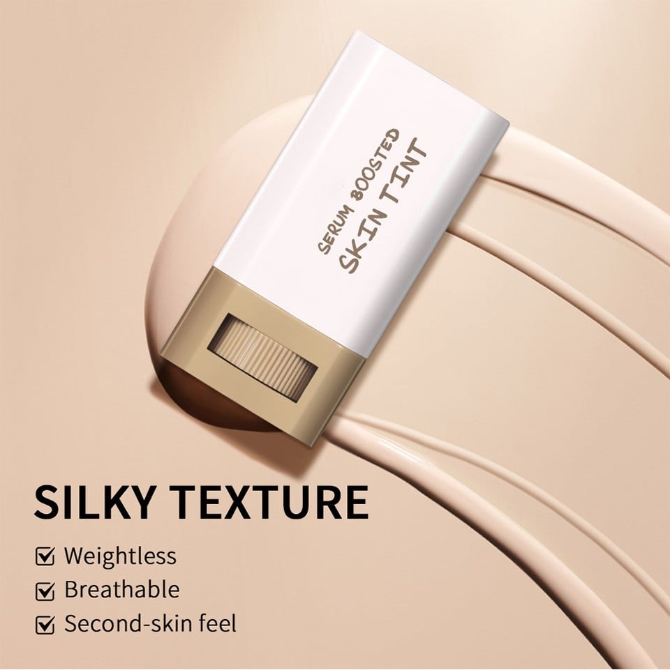 🔥🔥Foundation Stick Beauty Balm Serum Boosted Skin Tint🎁Free Concealer Brush