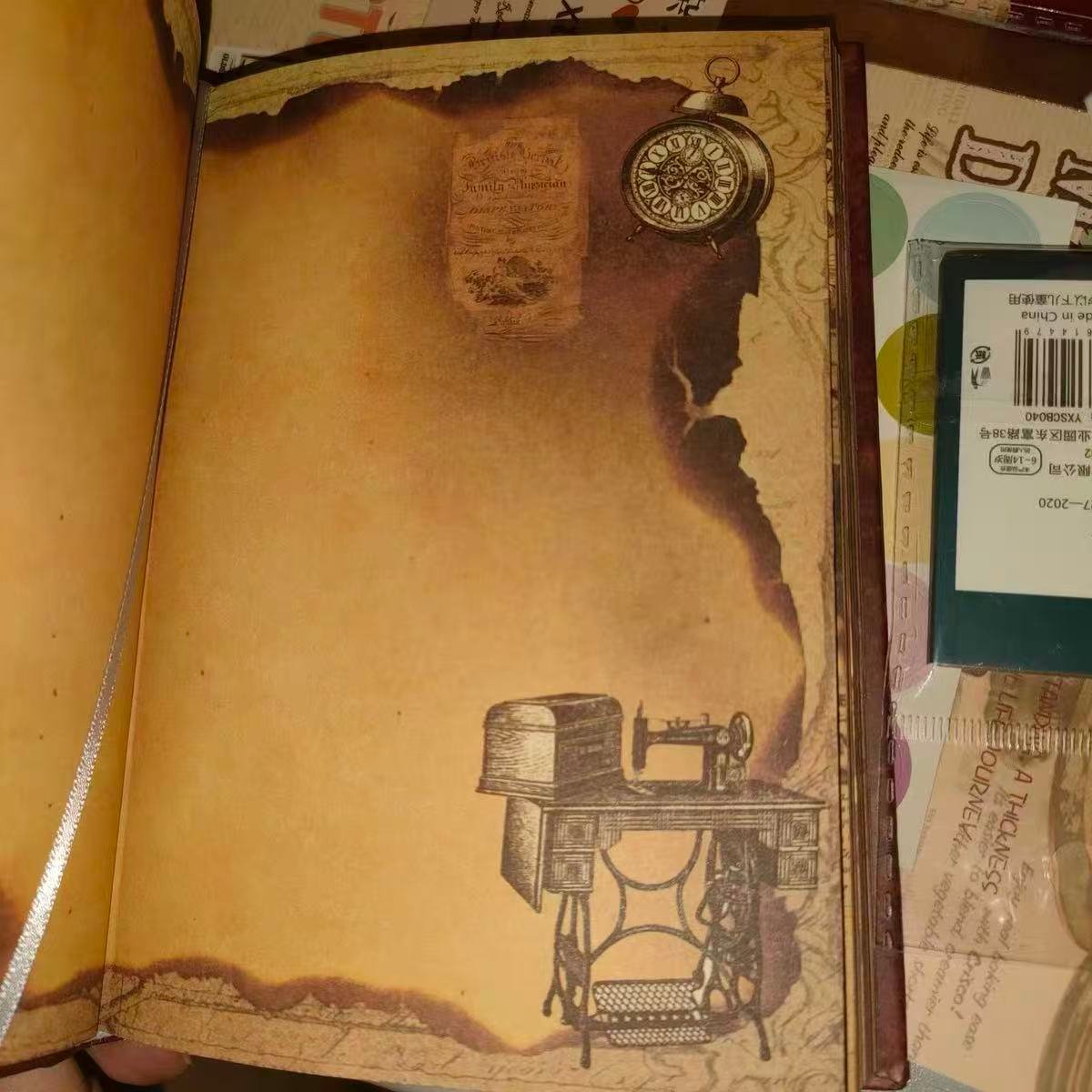 📖Vintage Style Material Paper Book