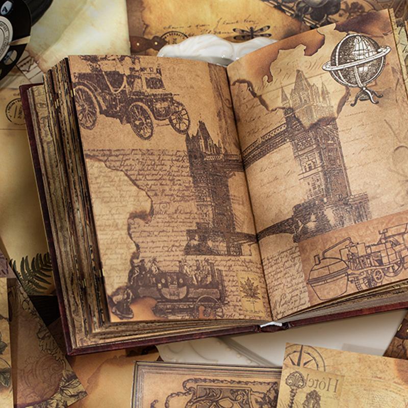 📖Vintage Style Material Paper Book