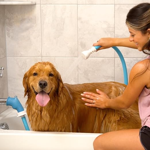 Shower & Sink Hose - Slip-On Hose for shower wall rinsing and more.