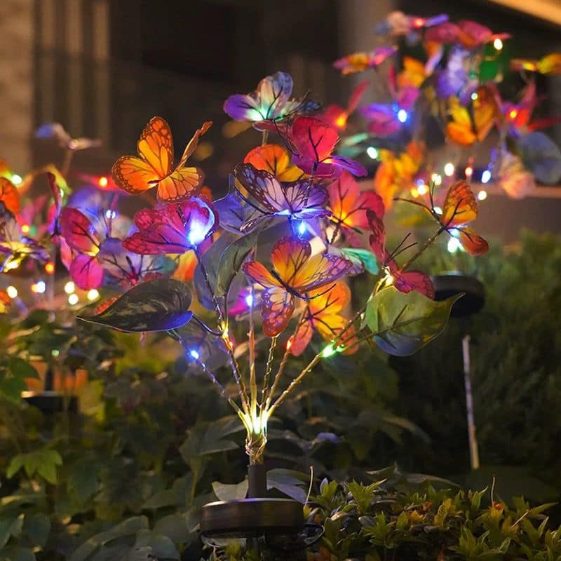 Last Day 49% OFF 🦋Solar Outdoor Butterfly Lights💐