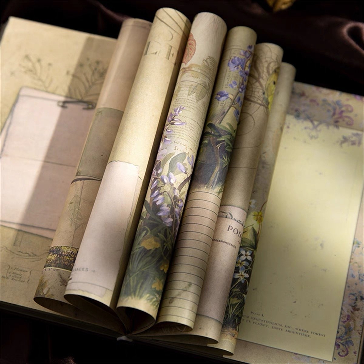 📖Vintage Style Material Paper Book