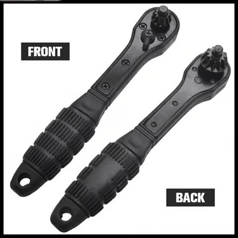 🔥2 in 1 Drill Chuck Ratchet Spanner