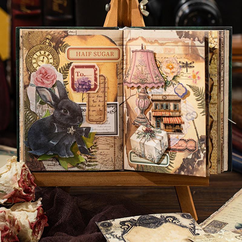 📖Vintage Style Material Paper Book