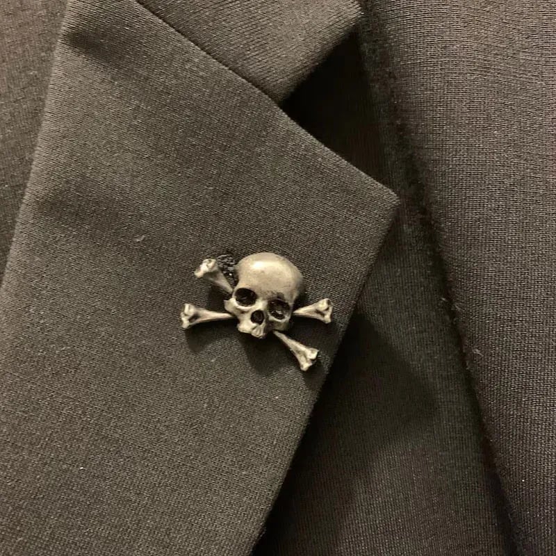 💀Buy 2 Get Free Shipping - 🔥Vintage Gothic Skull Brooch,,