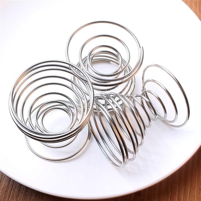 ✨🥚Hot Sales 49%OFF - Stainless Steel Spring Wire Egg Cup Holder