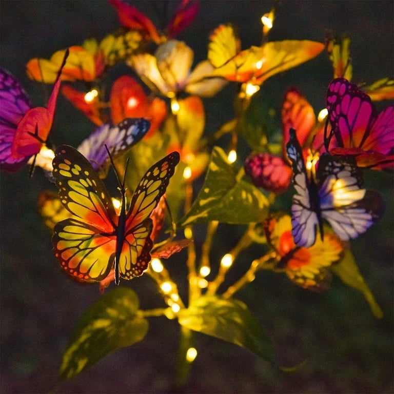 Last Day 49% OFF 🦋Solar Outdoor Butterfly Lights💐