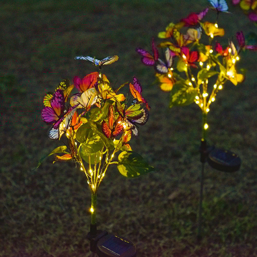 Last Day 49% OFF 🦋Solar Outdoor Butterfly Lights💐