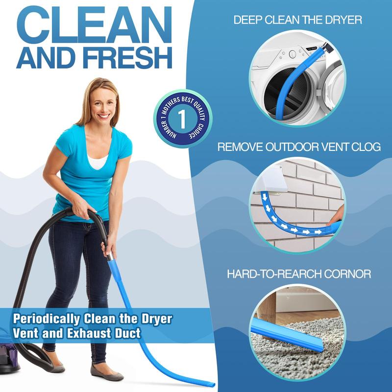 💥LAST DAY SALE 49% OFF💥 Dryer Vent Cleaner Kit