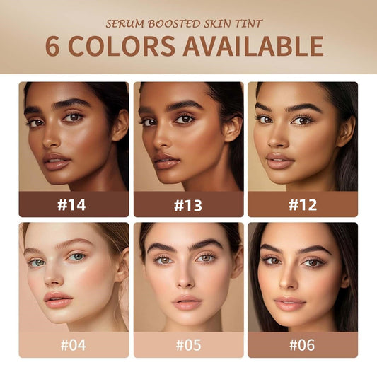 🔥🔥Foundation Stick Beauty Balm Serum Boosted Skin Tint🎁Free Concealer Brush