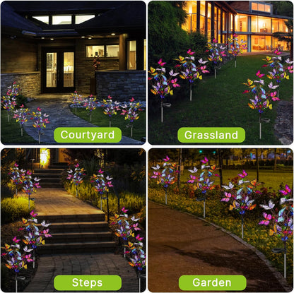 Last Day 49% OFF 🦋Solar Outdoor Butterfly Lights💐