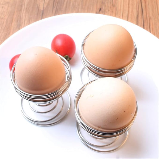 ✨🥚Hot Sales 49%OFF - Stainless Steel Spring Wire Egg Cup Holder