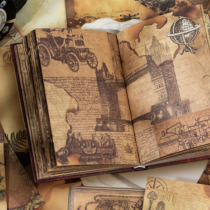 📖Vintage Style Material Paper Book