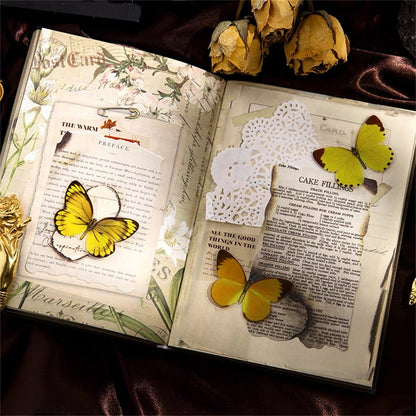 📖Vintage Style Material Paper Book