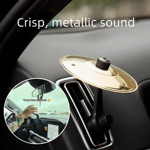 🎶 Make Your Driving More Fun 😂 - Car Crash Cymbal Air Vent 🚗