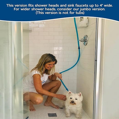 Shower & Sink Hose - Slip-On Hose for shower wall rinsing and more.
