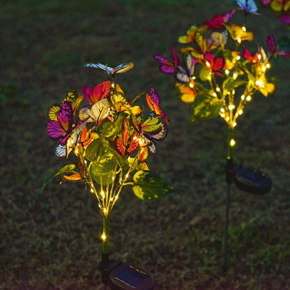 Last Day 49% OFF 🦋Solar Outdoor Butterfly Lights💐