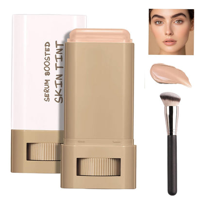 🔥🔥Foundation Stick Beauty Balm Serum Boosted Skin Tint🎁Free Concealer Brush